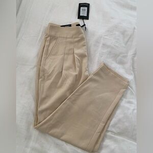NWT Who What Wear tapered high rise trousers